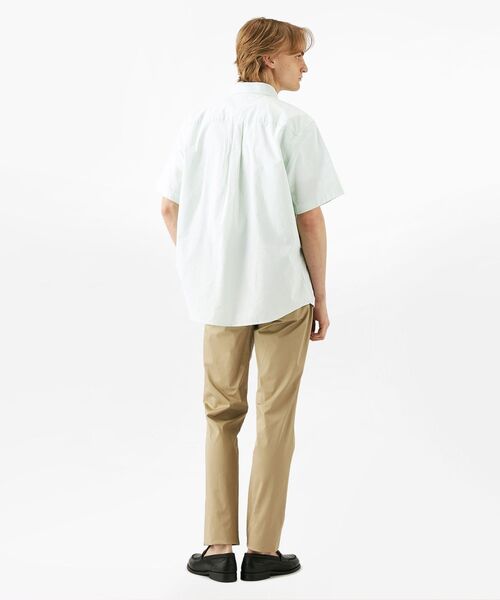TOMMY HILFIGER(トミーヒルフィガー)の「ライトウェイトオックスフォードソリッドショートスリーブシャツ(シャツ/ブラウス・メンズ・ライトグリーン/ホワイト/ライトブルー・MEDIUM/SMALL/LARGE/X-LARGE)」の9枚目の写真