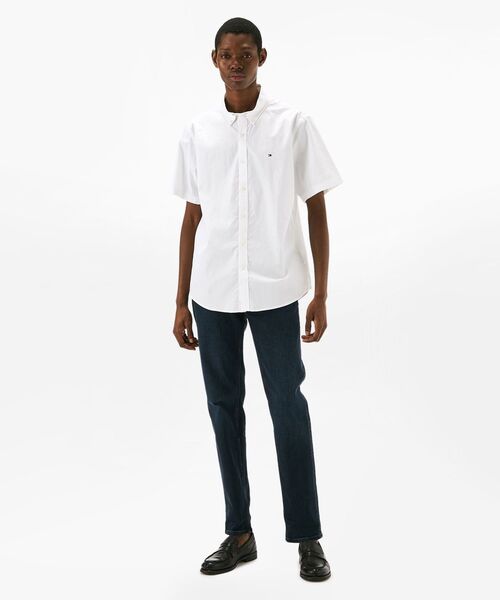 TOMMY HILFIGER(トミーヒルフィガー)の「ライトウェイトオックスフォードソリッドショートスリーブシャツ(シャツ/ブラウス・メンズ・ライトグリーン/ホワイト/ライトブルー・MEDIUM/SMALL/LARGE/X-LARGE)」の13枚目の写真