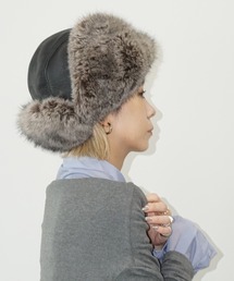 chuclla（チュクラ）の「ボリュームファー フライトキャップ cha25a001（キャップ）」