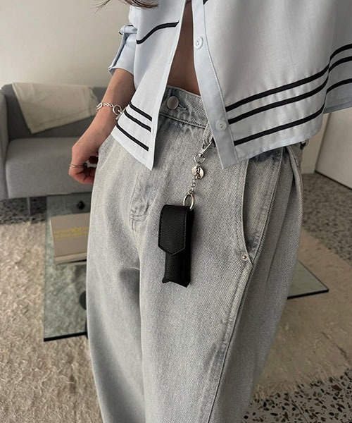 loose side tuck denim PT（デニムパンツ）｜WILLFULLY（ウィル