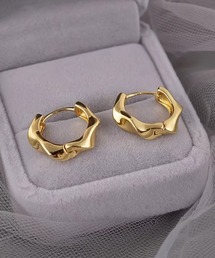 blackdia ocean ラギッドフープピアス/イヤリング
