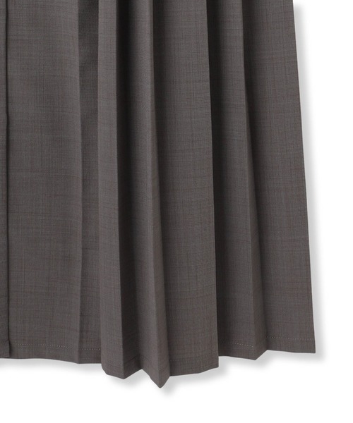 MAYSON GREY（メイソングレイ）の「5分袖サイドプリーツシャツワンピース≪手洗い可能≫（ワンピース・レディース・ベージュ/チャコールグレー/グリーン・M/S）」の17枚目の写真