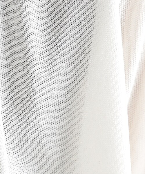 THE SHOP TK （ザ ショップ ティーケー ）の「シアーカーディガン【洗濯機OK】（カーディガン/ボレロ・レディース・ナチュラル/ブラック/アイボリー/スモーキーグリーン系・12/13）」の8枚目の写真