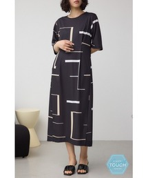 AZUL by moussy（アズールバイマウジー）の「C/Tアイシーフィールワンピース（ワンピース・レディース）」