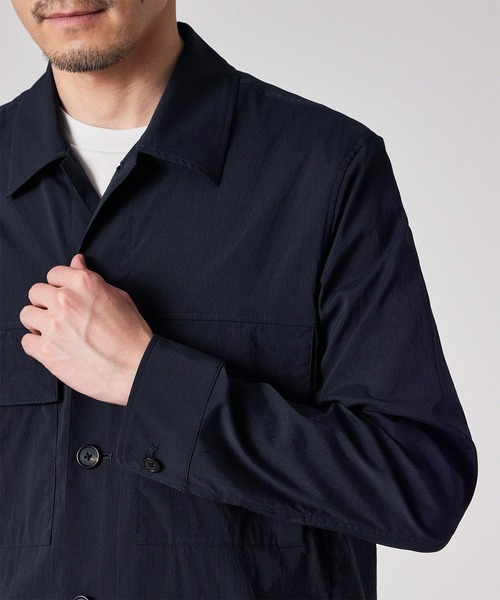 Paul Smith(ポールスミス)の「クラシックシャドーストライプ ブルゾン / 153110 703Y(ブルゾン・メンズ・ネイビー/ライトブルーグレー・SMALL/MEDIUM/LARGE/X-LARGE/L2)」の18枚目の写真