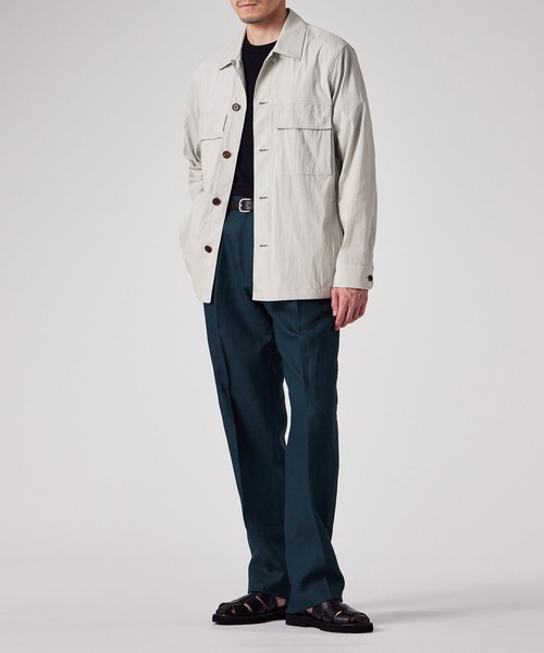 Paul Smith(ポールスミス)の「クラシックシャドーストライプ ブルゾン / 153110 703Y(ブルゾン・メンズ・ネイビー/ライトブルーグレー・SMALL/MEDIUM/LARGE/X-LARGE/L2)」の19枚目の写真