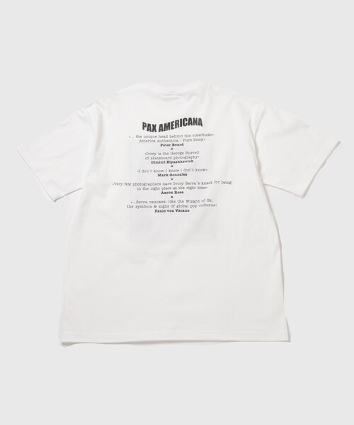 ADAM ET ROPE'(アダムエロペ)の「《別注》【Ivory Serra/アイボリー セラ】Tee - STEPHANIE HODGE(Tシャツ/カットソー・メンズ・ブラック/ホワイト・M/L)」の19枚目の写真