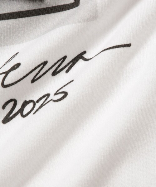 ADAM ET ROPE'(アダムエロペ)の「《別注》【Ivory Serra/アイボリー セラ】Tee - STEPHANIE HODGE(Tシャツ/カットソー・メンズ・ブラック/ホワイト・M/L)」の21枚目の写真