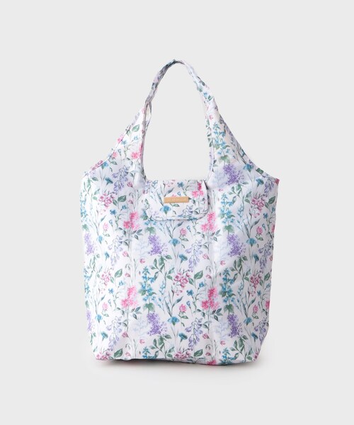 LAURA ASHLEY(ローラアシュレイ)の「【簡易保冷】エルストンガーデン柄 マーケットトート(エコバッグ/サブバッグ・レディース・ピンク系その他/アイボリー系/ブルー系その他2・00)」の12枚目の写真