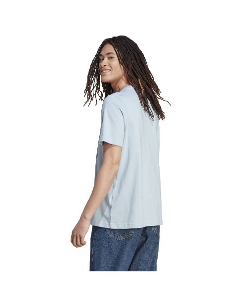 adidas(アディダス)の「アディダス adidas アディダス チェンジ スルー(Tシャツ/カットソー・メンズ・アイボリー/ブルー/ホワイト・LL/3L/S/M/L)」の7枚目の写真