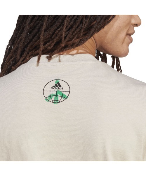 adidas(アディダス)の「アディダス adidas アディダス チェンジ スルー(Tシャツ/カットソー・メンズ・アイボリー/ブルー/ホワイト・LL/3L/S/M/L)」の12枚目の写真