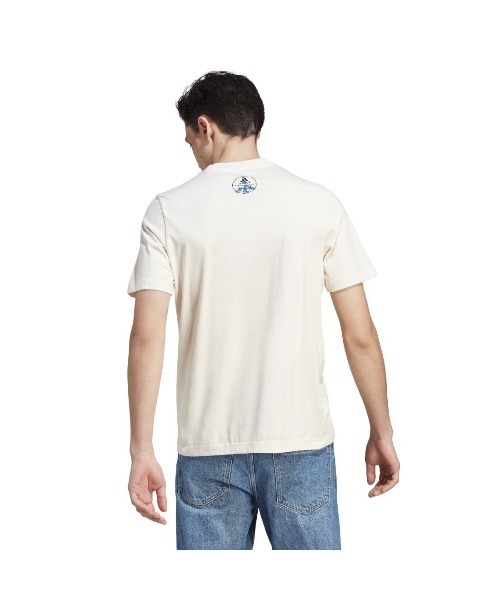 adidas(アディダス)の「アディダス adidas アディダス チェンジ スルー(Tシャツ/カットソー・メンズ・アイボリー/ブルー/ホワイト・LL/3L/S/M/L)」の13枚目の写真
