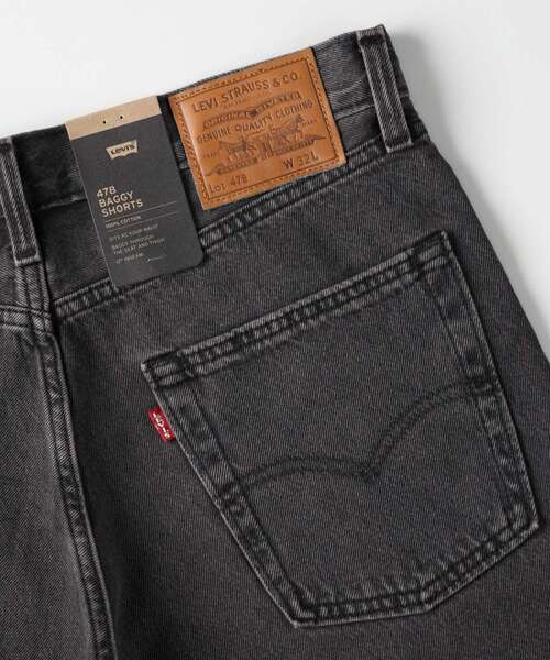 Levi's(リーバイス)の「「478」バギーショーツ(その他パンツ・メンズ・ブラック・32inch/28inch/30inch/34inch)」の15枚目の写真