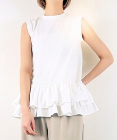 AKKO × DSC / フリルデザインカットソー（WEB限定）（Tシャツ