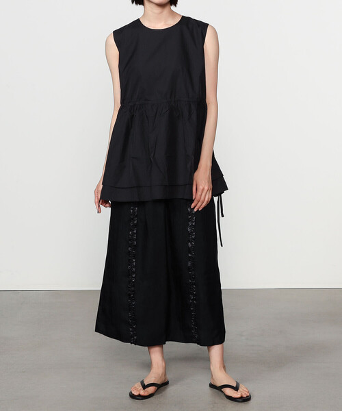 Bshop（ビショップ）の「eunoia | ノースリーブブラウス WOMEN（シャツ