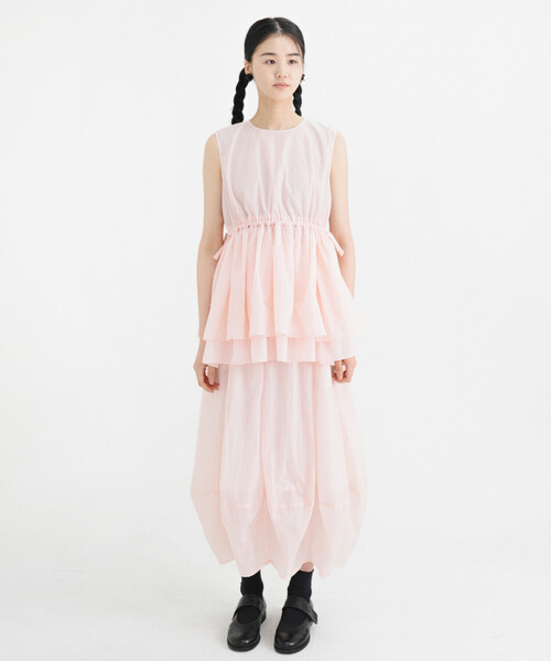 Bshop（ビショップ）の「eunoia | ノースリーブブラウス WOMEN（シャツ