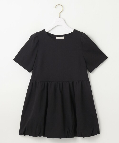 ANY SIS（エニィスィス）の「コンビネーションペプラム チュニック（Tシャツ/カットソー・レディース・ブラック系/ライトイエロー系/ホワイト系・2）」の10枚目の写真