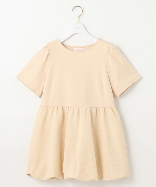 ANY SIS（エニィスィス）の「コンビネーションペプラム チュニック（Tシャツ/カットソー・レディース・ブラック系/ライトイエロー系/ホワイト系・2）」の11枚目の写真