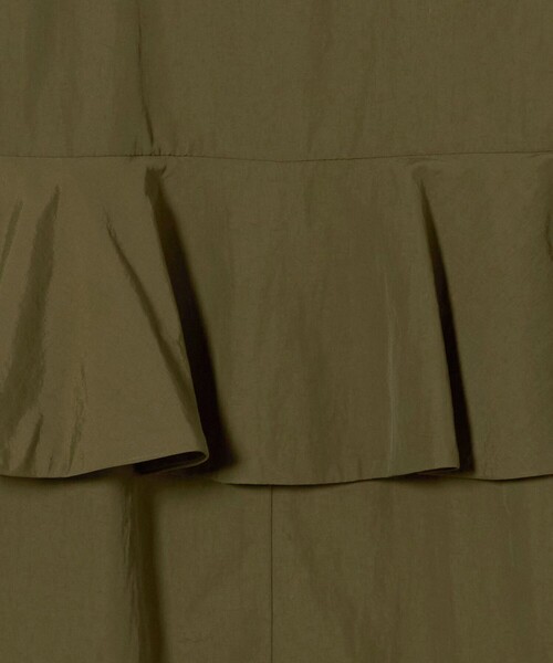 BEAUTY&YOUTH UNITED ARROWS(ビューティーアンドユースユナイテッドアローズ)の「【WEB限定】ナイロン ペプラム オールインワン -ウォッシャブル-(サロペット/オーバーオール・レディース・コバルトブルー/オリーブ/ブラック・S/M)」の16枚目の写真