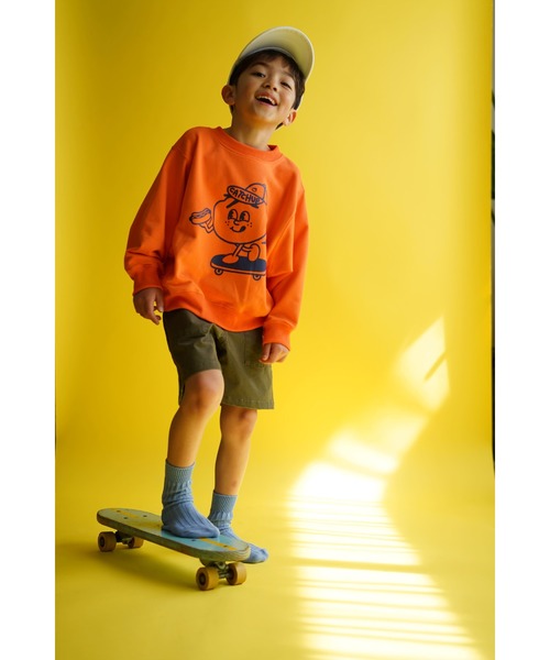 Catchup(ケチャップ)の「【Catchup】リブソックス 2P(ソックス/靴下・キッズ・ベージュ/ブルー/サックスブルー・S/M/XL/L)」の9枚目の写真