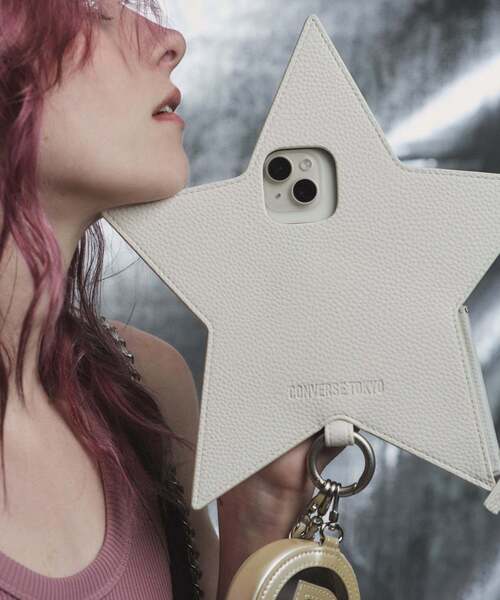 ajew×CONVERSE iPhone14proケース 星型 ajew×CONVERSE iPhone14proケース 星型