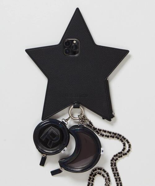 ajew（エジュー）の「【ajew】STAR★ SHOULDER PHONE CASE（スマホケース/カバー・レディース・ホワイト/ブラック/シルバー・1/2/3/4/5/6）」の17枚目の写真