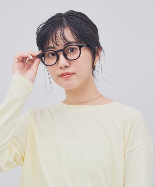 Zoff（ゾフ）の「ウェリントン型 メガネ｜軽量素材｜ボスリントン｜伊達メガネ 度付きメガネ｜ユニセックス｜読書 小顔効果｜Zoff｜CLASSIC（メガネ・メンズ・ブラック/ブラウン系その他5/ライトグレー系/グリーン・FREE）」の14枚目の写真