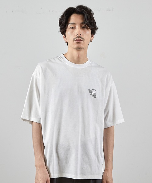 Mark Gonzales(マーク・ゴンザレス)の「【MARK GONZALES/マークゴンザレス 別注】ロゴプリントオーバーサイズTシャツ(Tシャツ/カットソー・メンズ・ブラック/ホワイト・LL/L/M/S)」の13枚目の写真