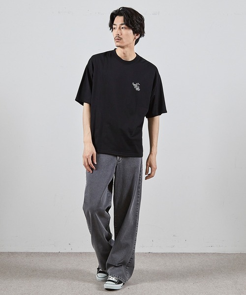 Mark Gonzales(マーク・ゴンザレス)の「【MARK GONZALES/マークゴンザレス 別注】ロゴプリントオーバーサイズTシャツ(Tシャツ/カットソー・メンズ・ブラック/ホワイト・LL/L/M/S)」の20枚目の写真