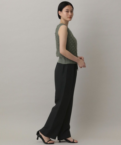 A part by（アパートバイ）の「フリンジニットノースリーブ（ニット/セーター・レディース・キャメル/グリーン系その他4/アイボリー・FREE）」の22枚目の写真