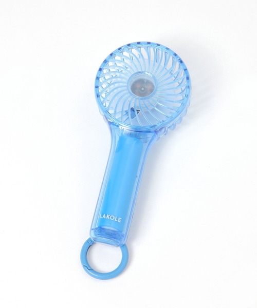 LAKOLE（ラコレ）の「【LEDライト搭載】クリアカラビナ付きハンディファン / 284542（生活家電・レディース・その他1/その他2/その他3・FREE）」の10枚目の写真