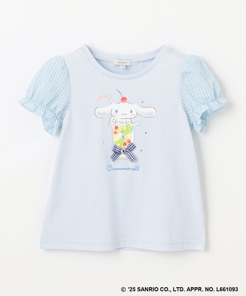 ANY(エニィ)の「【any FAM ×サンリオキャラクターズ】パフスリーブ Tシャツ(Tシャツ/カットソー・キッズ・ホワイト系/ピンク系/ブラック系/サックスブルー系・120/110/100/90/130)」の17枚目の写真