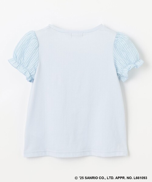 ANY(エニィ)の「【any FAM ×サンリオキャラクターズ】パフスリーブ Tシャツ(Tシャツ/カットソー・キッズ・ホワイト系/ピンク系/ブラック系/サックスブルー系・120/110/100/90/130)」の19枚目の写真
