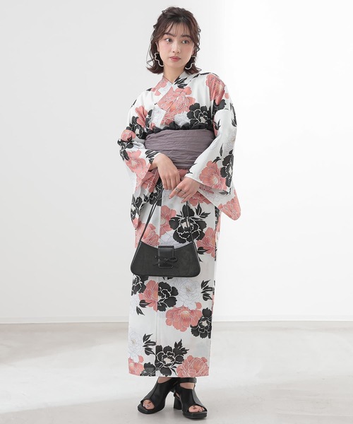 osharewalker(オシャレウォーカー)の「『二部式浴衣彩シリーズ』(浴衣・レディース・D/N/M/L/K/C/R/P/I/B/Q/J/H/A/T/S/F/E/G/O・FREE)」の3枚目の写真