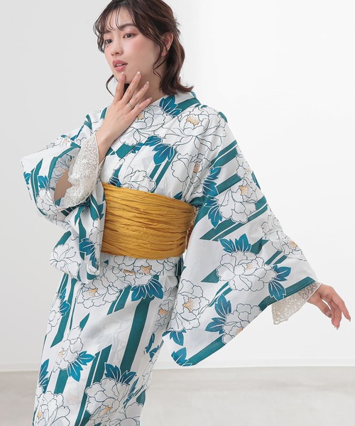 osharewalker(オシャレウォーカー)の「『二部式浴衣彩シリーズ』(浴衣・レディース・D/N/M/L/K/C/R/P/I/B/Q/J/H/A/T/S/F/E/G/O・FREE)」の15枚目の写真