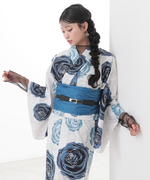 osharewalker(オシャレウォーカー)の「『二部式浴衣彩シリーズ』(浴衣・レディース・D/N/M/L/K/C/R/P/I/B/Q/J/H/A/T/S/F/E/G/O・FREE)」の16枚目の写真