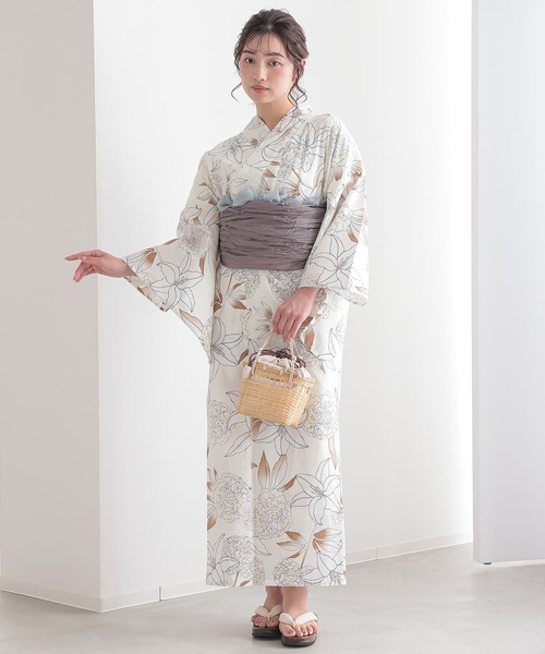 セール】『二部式浴衣彩シリーズ』（浴衣）｜osharewalker