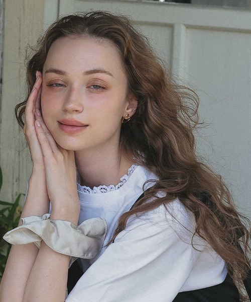 at.(アット)の「【at.】ハートフレームピアス(ピアス(両耳用)・レディース・シルバー/ゴールド・ONE)」の11枚目の写真