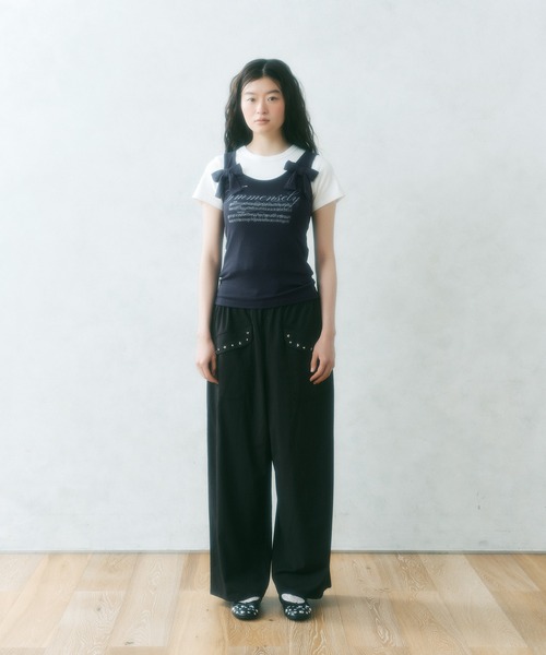 セール】【日本限定】RIBBON TANKTOP / リボンタンクトップ