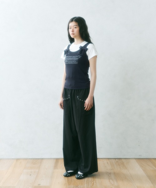 トップス Adele ribbon tank Adele ribbon tank