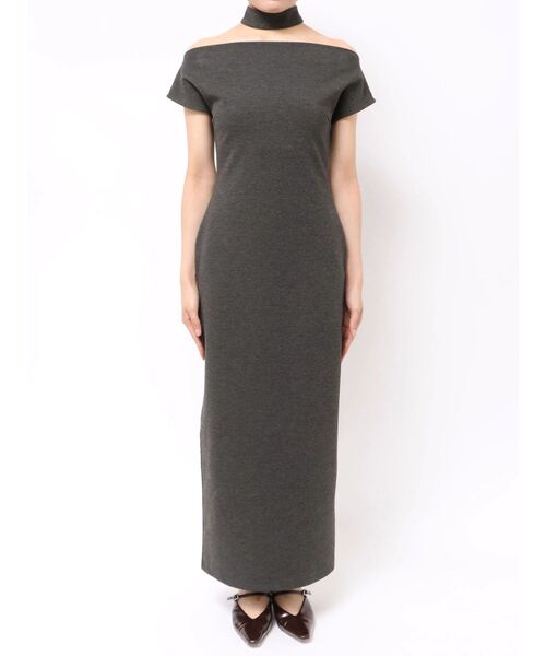 LAGUNAMOON（ラグナムーン）の「オフショルボートポンチワンピース（ワンピース・レディース・ブラウン/チャコールグレー・SMALL/MEDIUM）」の17枚目の写真