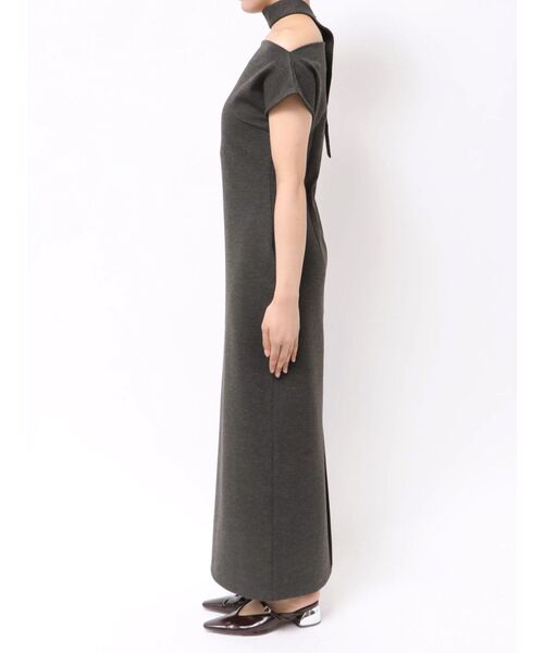 LAGUNAMOON（ラグナムーン）の「オフショルボートポンチワンピース（ワンピース・レディース・ブラウン/チャコールグレー・SMALL/MEDIUM）」の18枚目の写真