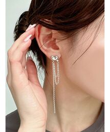 RESEXXY | ハートチェーンピアス(ピアス（両耳用）)