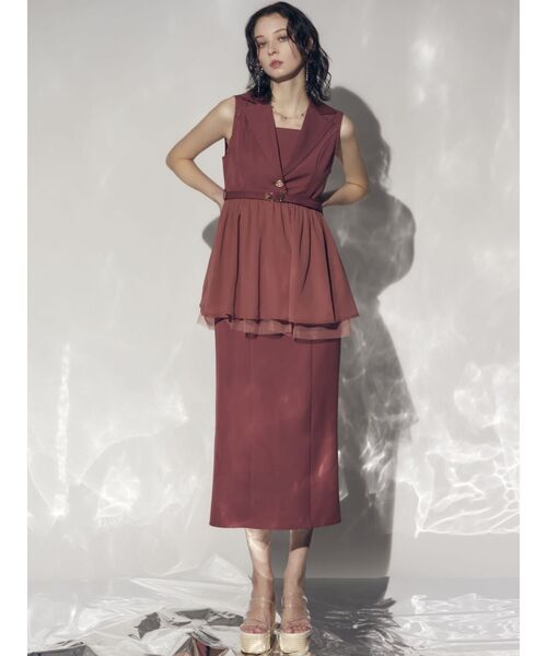 RESEXXY（リゼクシー）の「ハートチェーンピアス（ピアス（両耳用）・レディース・ゴールド/シルバー・FREE）」の6枚目の写真