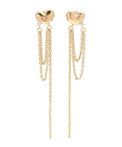 RESEXXY（リゼクシー）の「ハートチェーンピアス（ピアス（両耳用）・レディース・ゴールド/シルバー・FREE）」の11枚目の写真