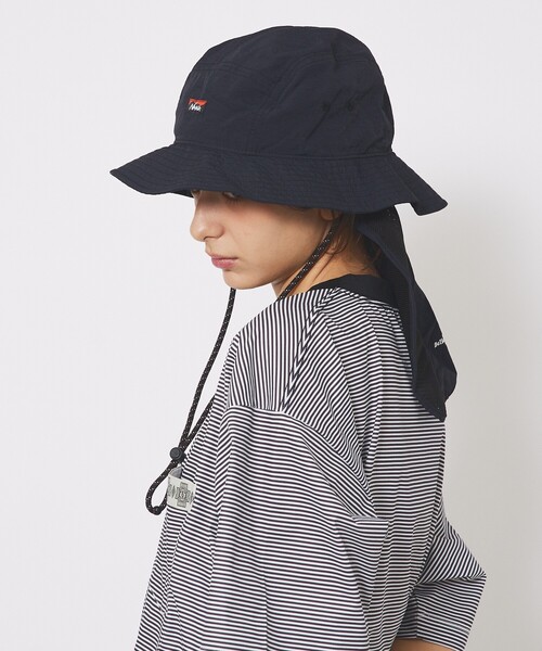 NANGA(ナンガ)の「【NANGA/ナンガ】/NYLON TUSSER SUNSHADE HAT/ナイロン タッサー サンシェード ハット/メンズ レディース ユニセックス 帽子 アウトドア(ハット・メンズ・ブラック/アイボリー/オレンジ/ラベンダー・フリー)」の17枚目の写真