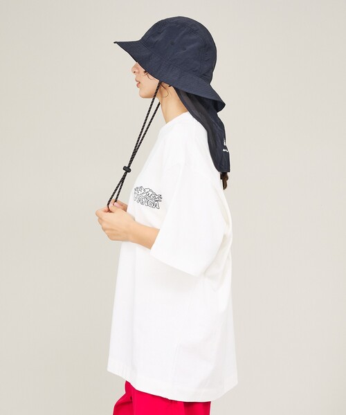 NANGA(ナンガ)の「【NANGA/ナンガ】/NYLON TUSSER SUNSHADE HAT/ナイロン タッサー サンシェード ハット/メンズ レディース ユニセックス 帽子 アウトドア(ハット・メンズ・ブラック/アイボリー/オレンジ/ラベンダー・フリー)」の20枚目の写真