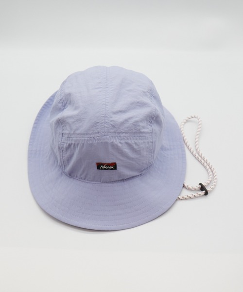 NANGA(ナンガ)の「【NANGA/ナンガ】/NYLON TUSSER SUNSHADE HAT/ナイロン タッサー サンシェード ハット/メンズ レディース ユニセックス 帽子 アウトドア(ハット・メンズ・ブラック/アイボリー/オレンジ/ラベンダー・フリー)」の5枚目の写真
