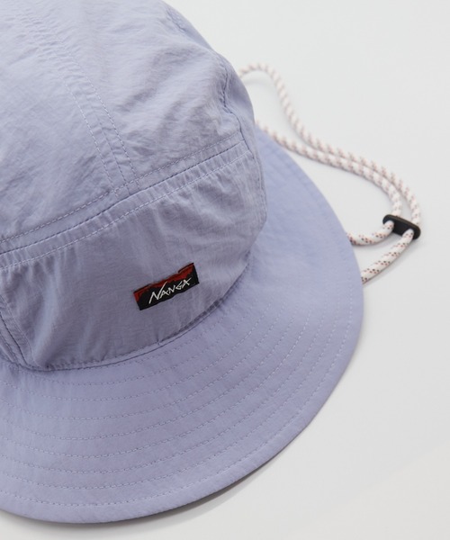 NANGA(ナンガ)の「【NANGA/ナンガ】/NYLON TUSSER SUNSHADE HAT/ナイロン タッサー サンシェード ハット/メンズ レディース ユニセックス 帽子 アウトドア(ハット・メンズ・ブラック/アイボリー/オレンジ/ラベンダー・フリー)」の7枚目の写真