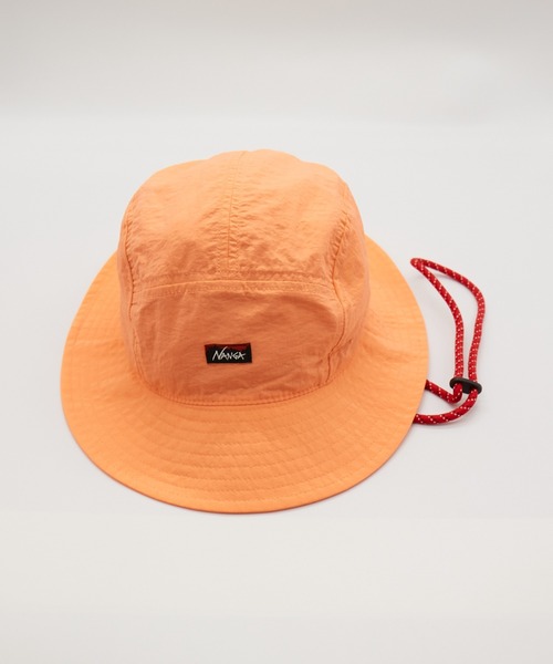 NANGA(ナンガ)の「【NANGA/ナンガ】/NYLON TUSSER SUNSHADE HAT/ナイロン タッサー サンシェード ハット/メンズ レディース ユニセックス 帽子 アウトドア(ハット・メンズ・ブラック/アイボリー/オレンジ/ラベンダー・フリー)」の12枚目の写真